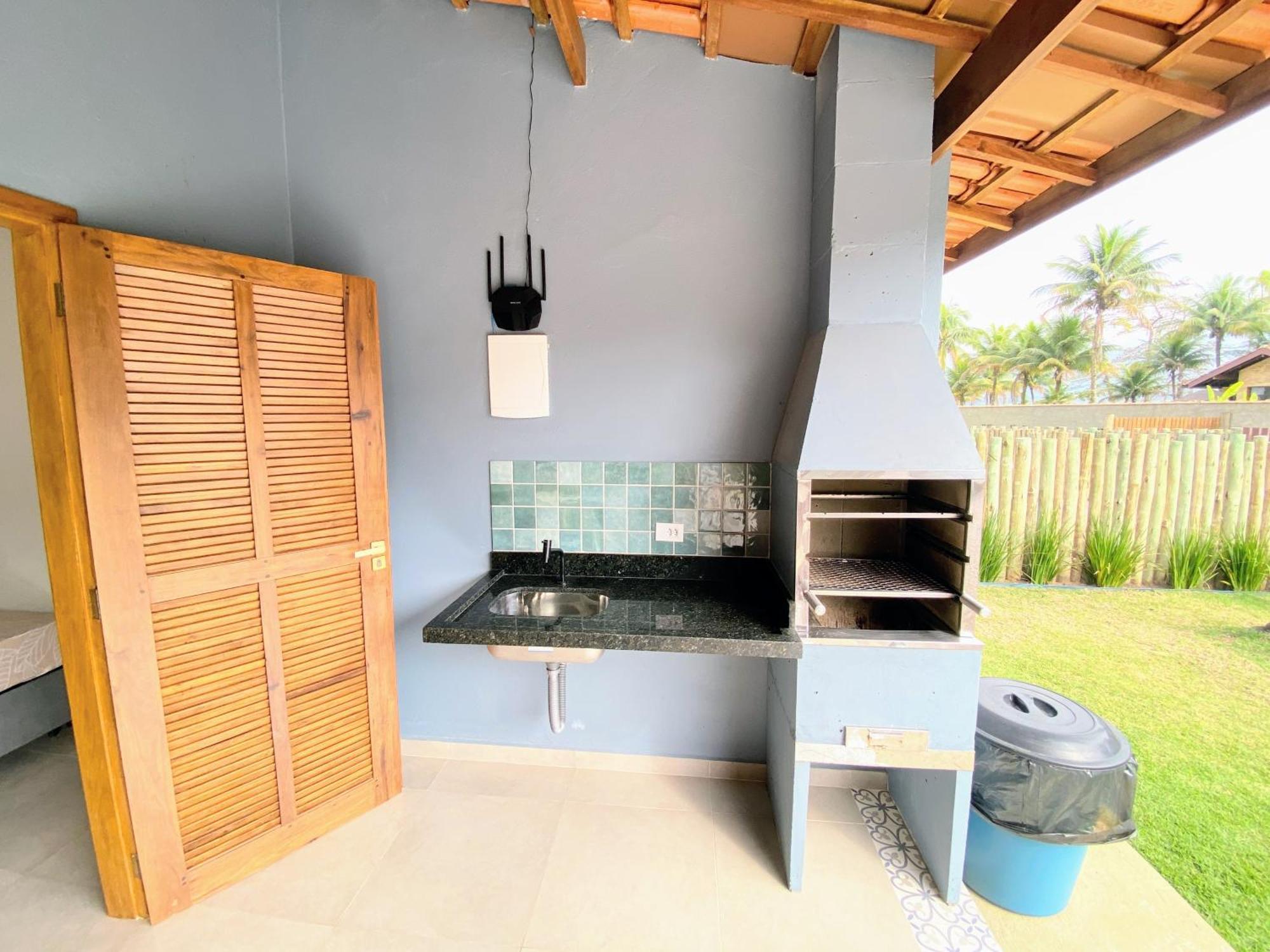 Residencial Vilar Mar Pe Na Areia Casa Azul Casa de férias Ubatuba