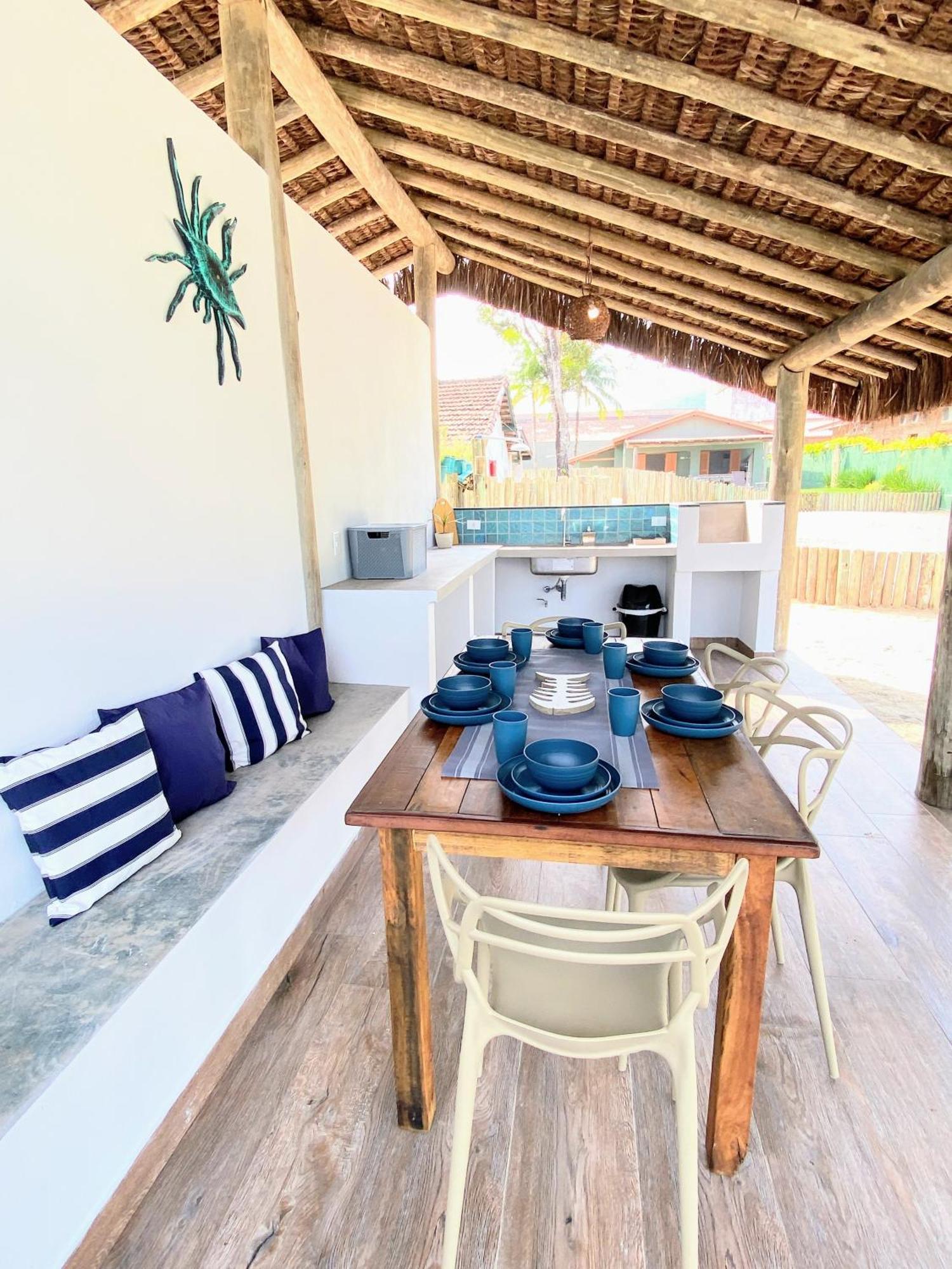 Residencial Vilar Mar Pe Na Areia Casa Azul